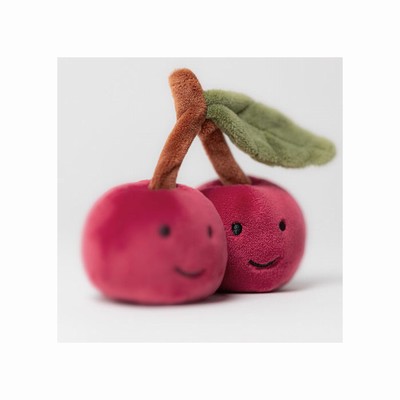 Jellycat Fabulous Fruit Cherry UK | 19035EKZW